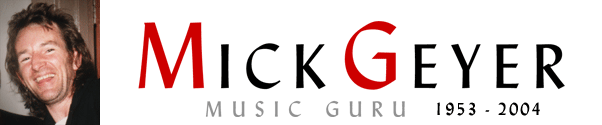 Mick Geyer Music Guru - The Radio Series