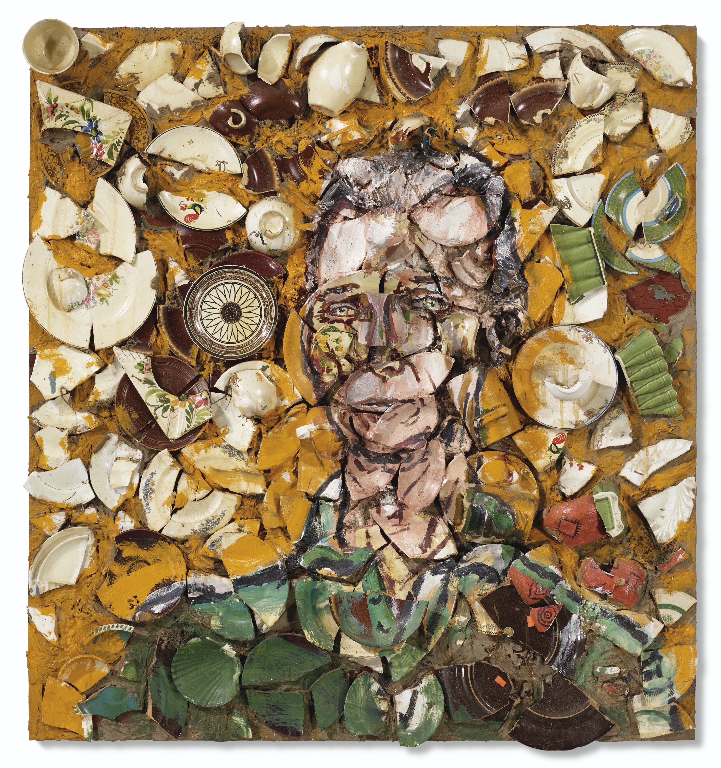 Julian Schnabel - Portrait of Robert Wilson