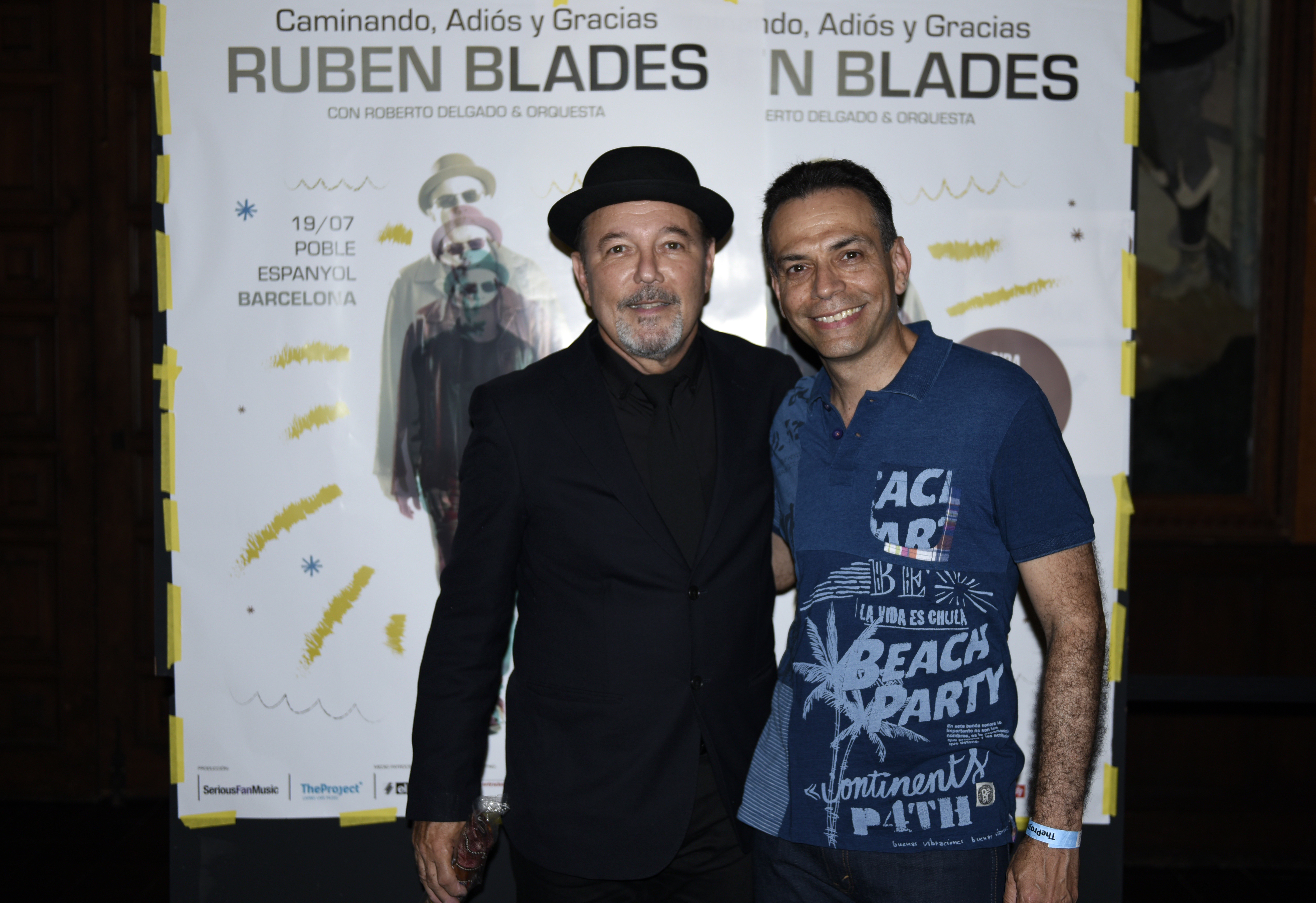 Ruben Blades with Saúl Zavarce