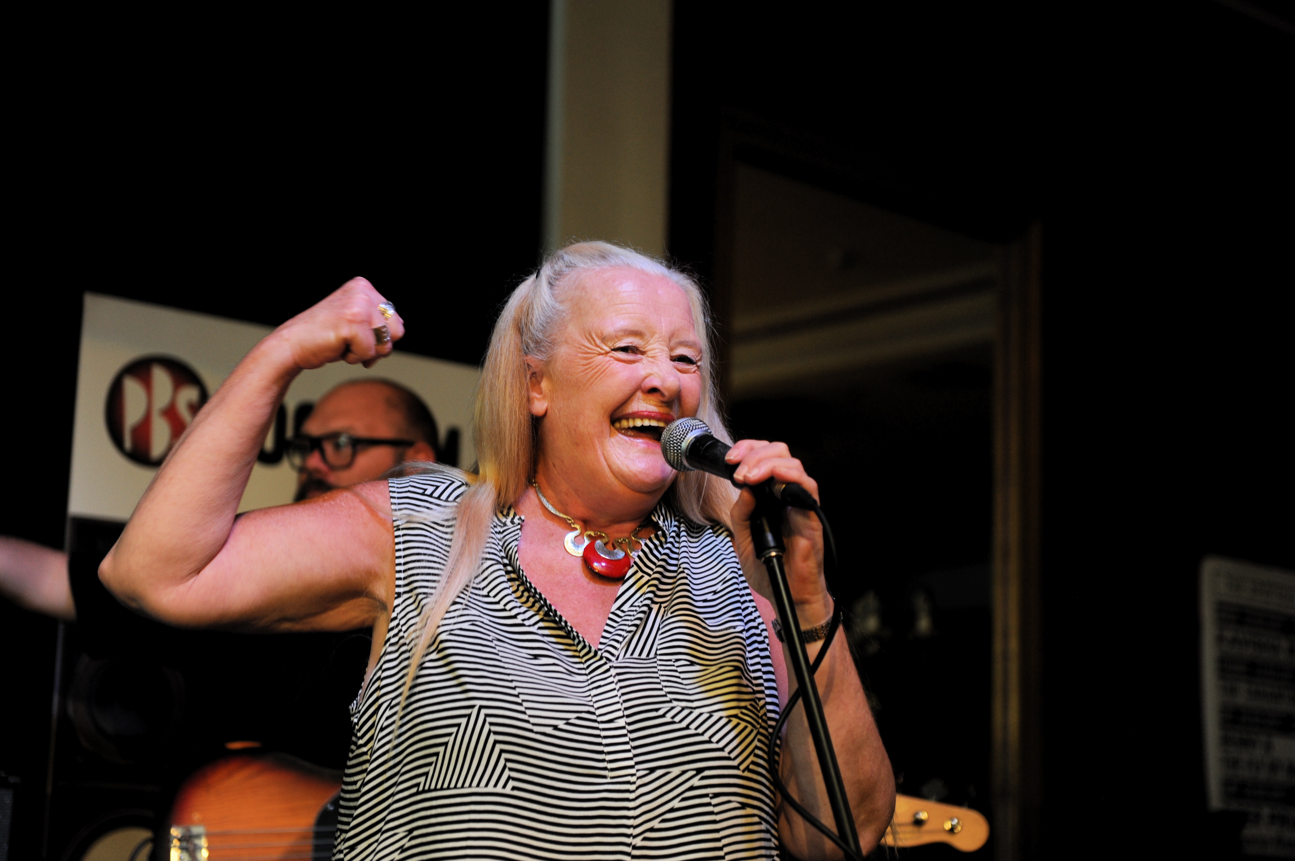 Helen Jennings OAM at the Roots of Rhythm 30th Anniversary party in 2017. Photo by Kym Schreiber