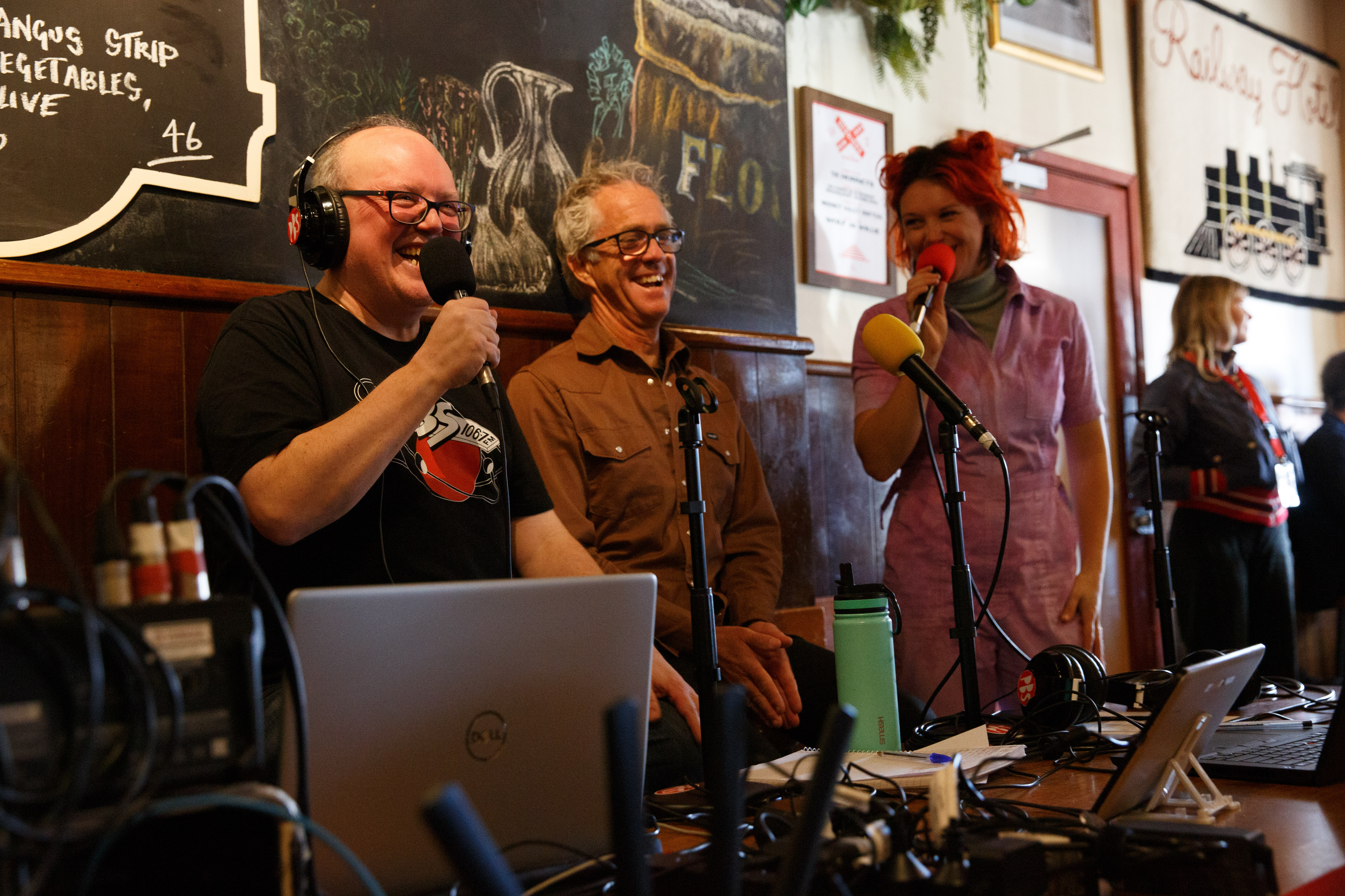 Crispi and Ed with Charlie from Charlie Needs Braces Photo by Chris Davies Crispi and Ed with Charlie from Charlie Needs Braces Photo by Chris Davies