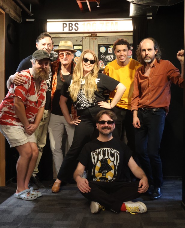 Jazz Party in front of PBS doors by Yuri Pavlinov Jazz Party in front of PBS doors by Yuri Pavlinov