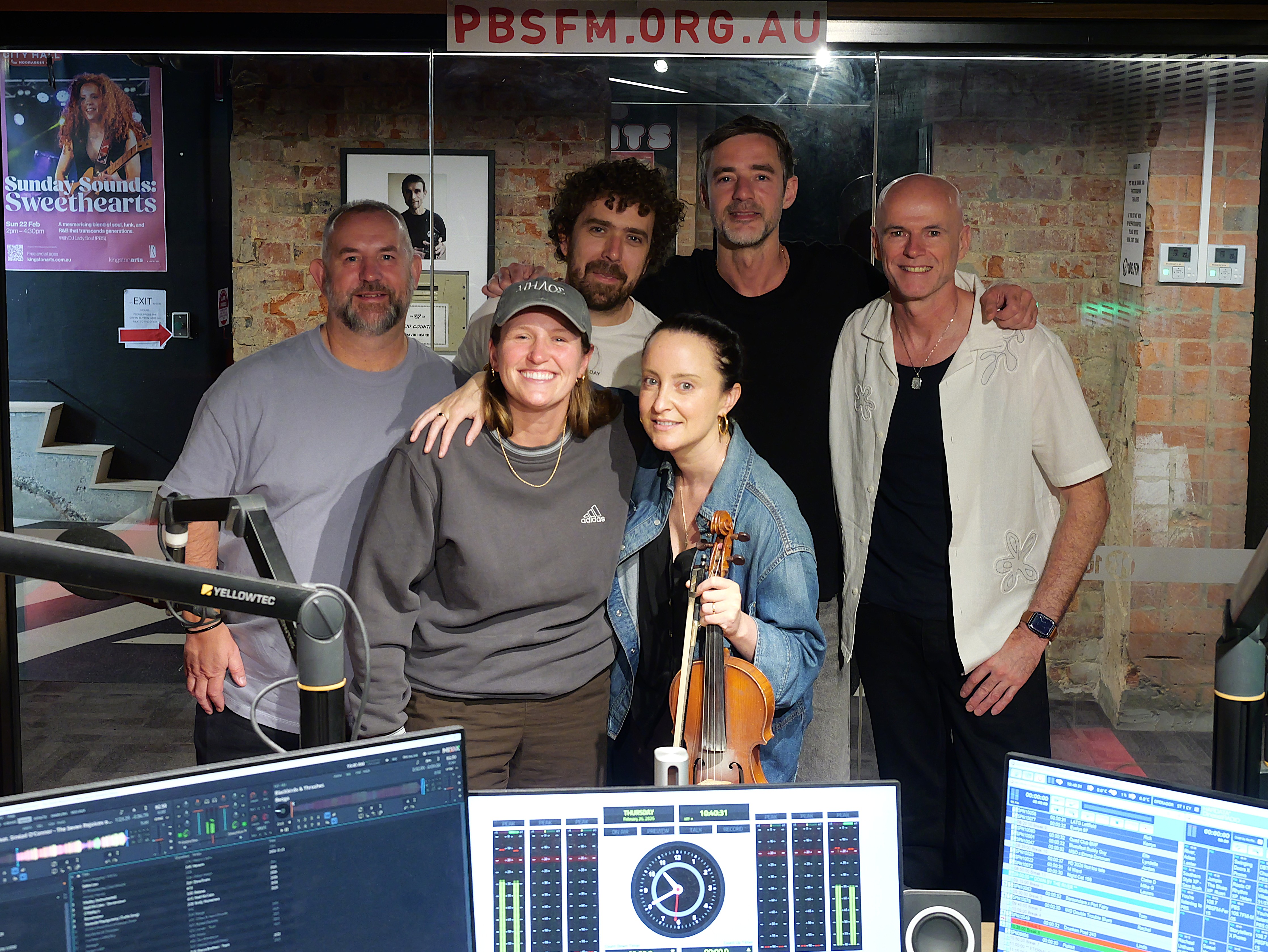 Lauren Plant with Beoga in Studio 3 Photo by Owen McKern Lauren Plant with Beoga in Studio 3 Photo by Owen McKern