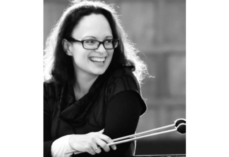 Percussionist Elissa Goodrich
