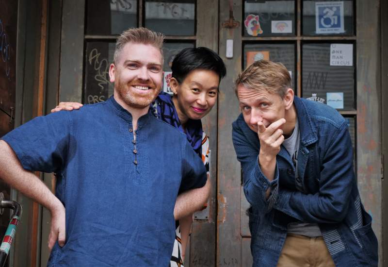 Mike, Shio and Gilles Mike, Shio and Gilles