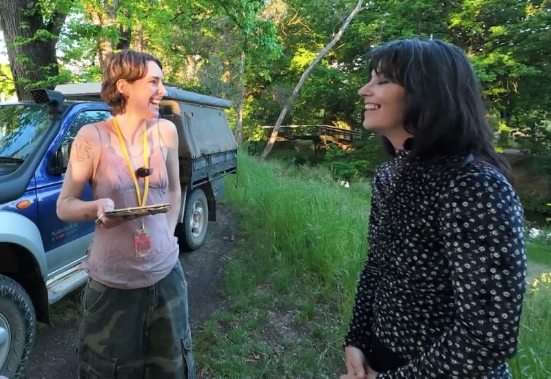 Sharon Van Etten interview at Town Folk Festival November 15, 2025
